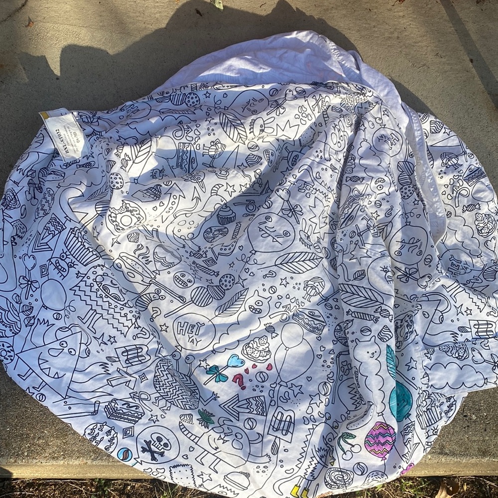 Kids large beanbag chair cover